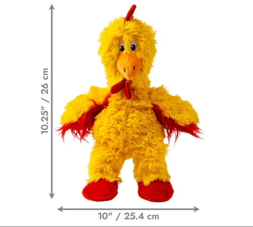 צעצוע קשרים תרנגולת קונג KONG Knots Chicken Small