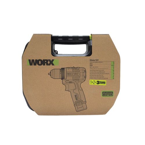 מברגה/מקדחה נטענת 12V כולל סוללה ומטען WORX WU130X.1