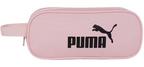 קלמר 2 תאים PUMA וורוד עם כיתוב שחור