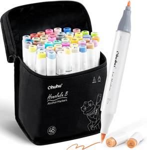 סט 48 alcohol marker דו״צ Ohuhu