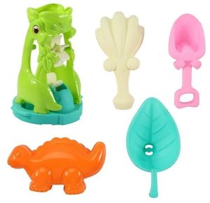 סט 5 כלי משחק בחול עם מפל מים שבשבת (מגוון צבעים)