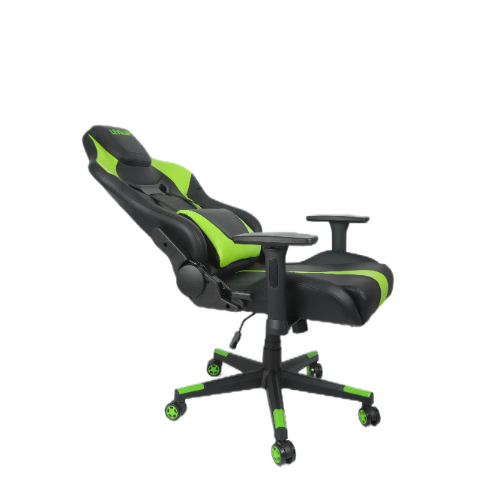 כיסא גיימינג בצבע ירוק 7062 LEVEL UP קפיץ קפוץ