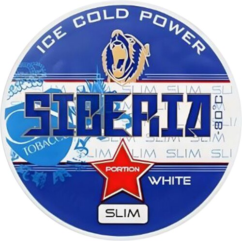 סנוס סיבירייה Siberia Slim Ice Cold Blue White