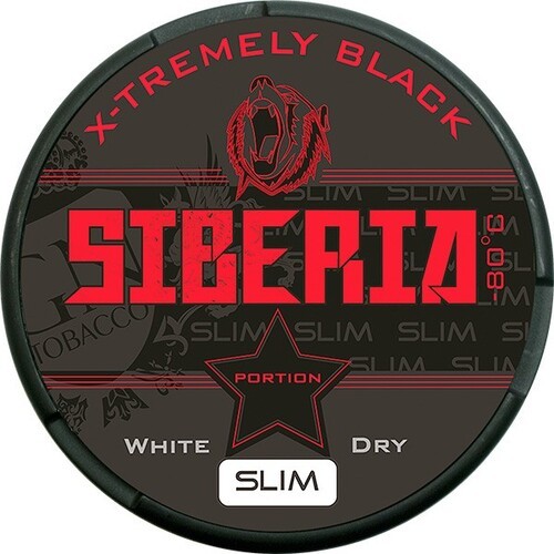 סנוס סיבירייה Siberia Black White Dry Slim