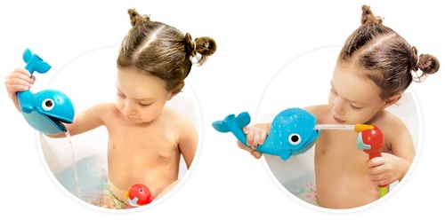 צעצוע אמבט הצוללת המשפריצה לוייתן