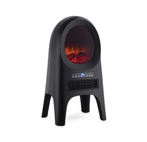 מפזר חום רצפתי דיגיטלי קרמי אפקט קמין 2000W – Electro Hanan EL-41