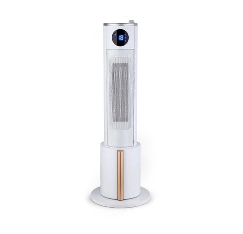 מפזר חום מגדל קרמי עם מכשיר אדים 2200W ושלט – Electro Hanan EL-2122 לבן רוז