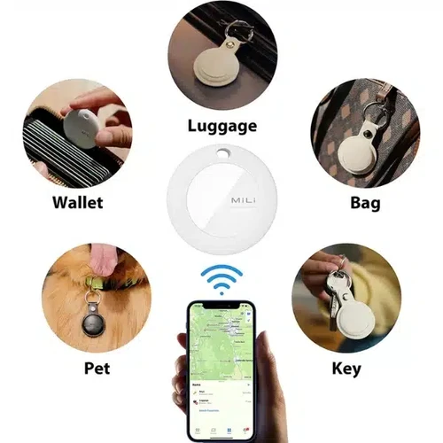 תג איתור חכם MiLi MiTag בינלאומי מוסמך Apple ו-Google