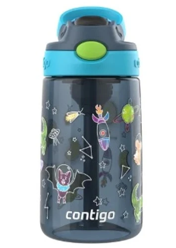 סט 2 בקבוקי קונטיגו ילדים Contigo CLEANABLE נפח 420 מ