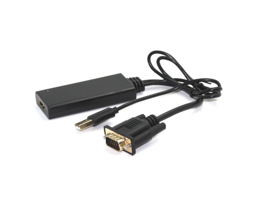 מתאם Gold Touch E-VGA-HD-C VGA to HDMI Converter With Audio   