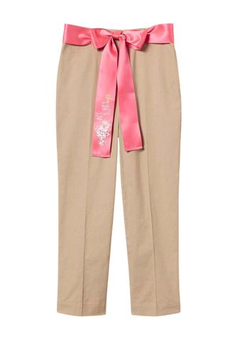 MYFO cigarette trousers with belt