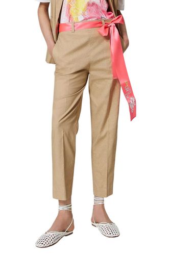 MYFO cigarette trousers with belt