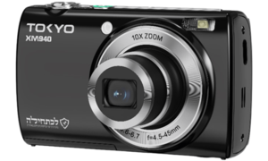 מצלמה דיגיטלית קומפקטית בעברית צבע שחור ToKyo Xm940