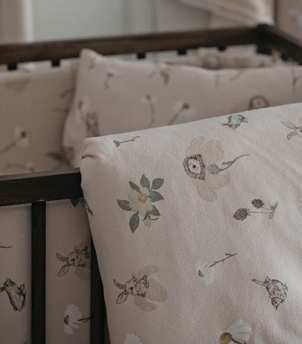 סט מצעים 3 חלקים למיטת תינוק - גינת בר