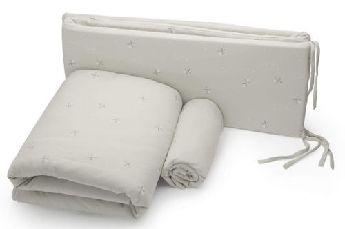 סט מצעים 3 חלקים למיטת תינוק - גחליליות