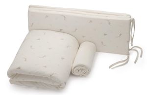 סט מצעים 3 חלקים למיטת תינוק - האפי