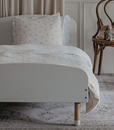 סט מצעים 3 חלקים למיטת יחיד ונוער - פריחת הכלנית