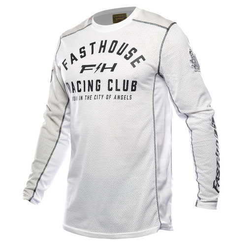 חליפת פאסטהאוס לבן / שחור- FASTHOUSE GRINDHOUSE AC CLUB