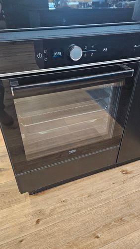 תנור בנוי BBIM13400XCS זכוכית שחורה
