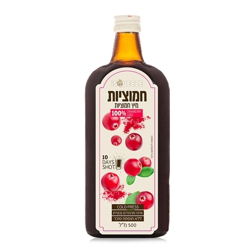 מיץ חמוציות 100%