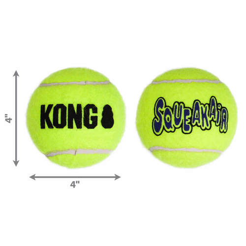 קונג כדור סקוויקר מצפצף לכלב - מידה מדיום | KONG SqueakAir Ball