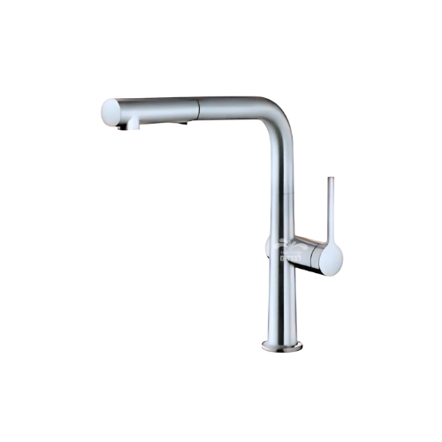 ברז מטבח נשלף פיה אופקית 2 מצבי זרימה חמת Slim 306368 | כרום ניקל CH