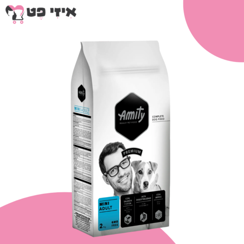 אמיתי פרמיום מיני סלמון וטונה לכלבים בוגרים מגזע קטן 2 ק