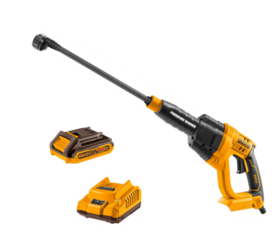 מכונת שטיפה נטענת 20V+ סוללה 2.0AH+ מטען