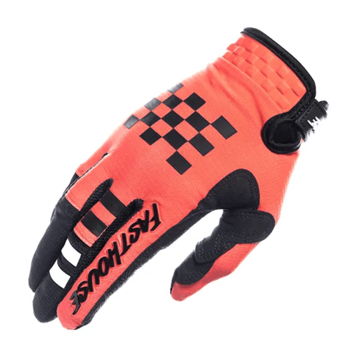 כפפות רכיבה פאסטהאוס כתום / שחור - FASTHOUSE ELROD FORMULA GLOVES