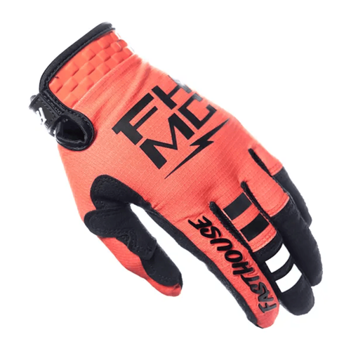 כפפות רכיבה פאסטהאוס כתום / שחור - FASTHOUSE ELROD FORMULA GLOVES