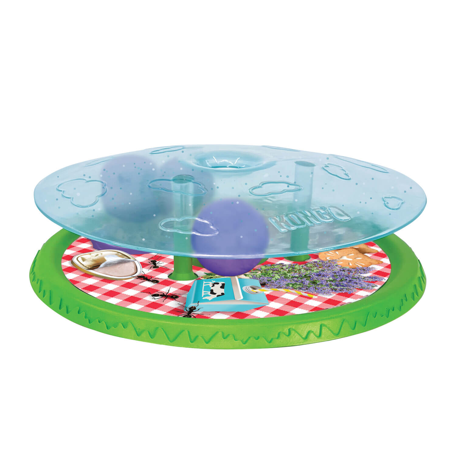 קונג משחק פאזל עם חטיפים לחתול - KONG Rewards Picnic 