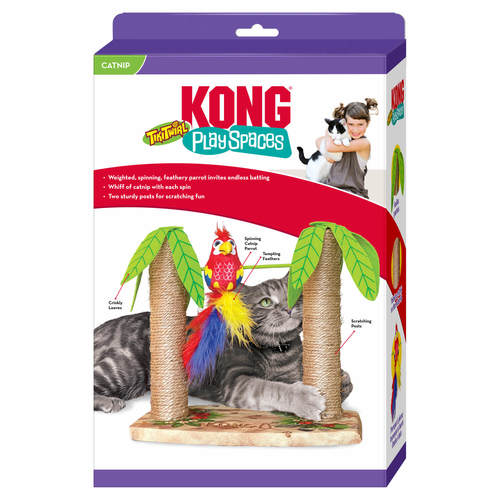 קונג מגרש משחקים לחתול טיקי - KONG Tiki Cat Playground