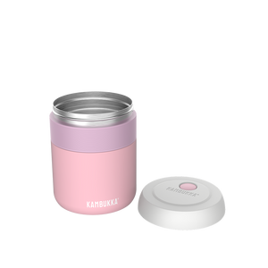 קופסת אוכל תרמית 600 מ"ל Bora - ורוד בייבי Baby Pink