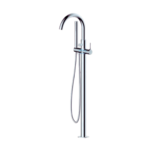 ברז מילוי אמבטיה מהרצפה Free Standing חמת 801922 | כרום ניקל (מבריק) CH