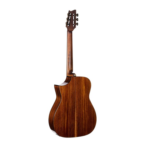 גיטרה קלאסית מוגברת עם ארגז CORT LUXE NYLON FRANK GAMBALE