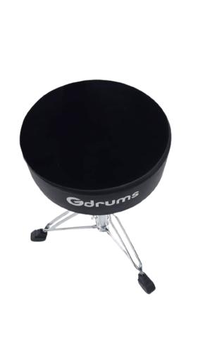 כיסא תופים מתכוונן בצבע שחור DT-200 מבית Gdrums