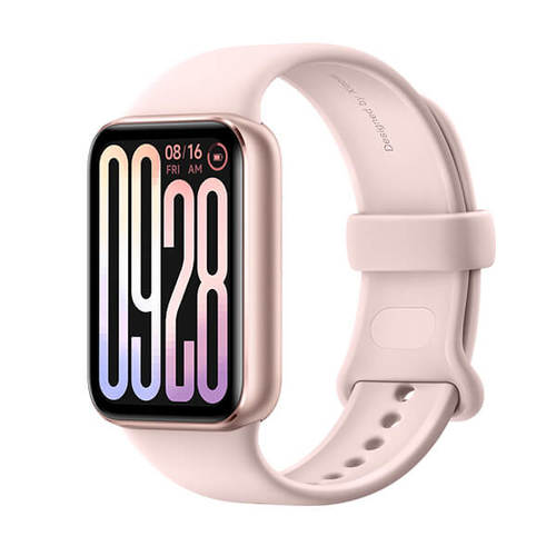 צמיד כושר חכם דור 9 פרו דגם Xiaomi Smart Band 9 Pro בצבע ורוד