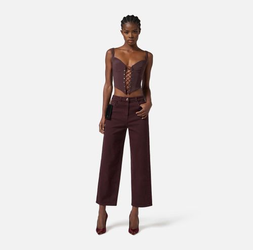 Jeans in cotton drill