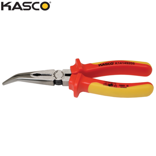 פלייר אף עקום מבודד 1000V - VDE ידית סופט גריפ CM