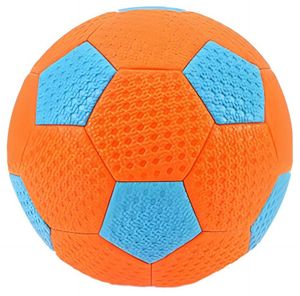 כדורגל תפור ביד מידה 5 בצבעים זוהרים, אחיזה מושלמת לכל מגרש (מגוון צבעים)