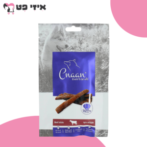 חטיף כנען מקלות בקר לכלב 100 גרם Cnaan