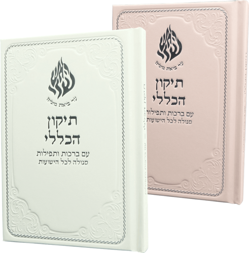תיקון הכללי בינוני בכריכה קשה דמוי עור