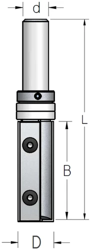 נתב שימות ישר עם מייסב עליון כפול דגם PFM - וו.פ.וו WPW