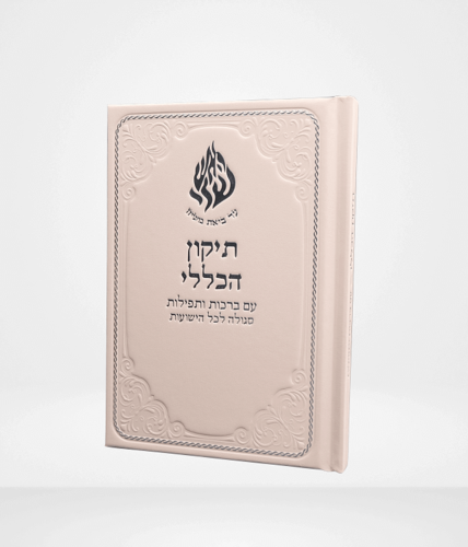 תיקון הכללי בינוני בכריכה קשה דמוי עור