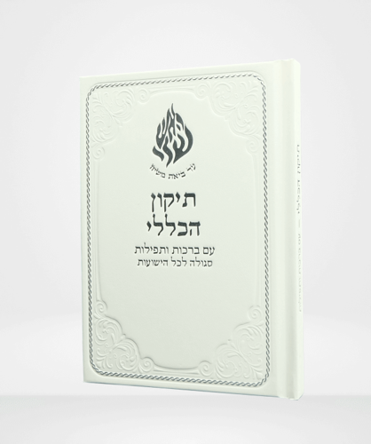 תיקון הכללי בינוני בכריכה קשה דמוי עור