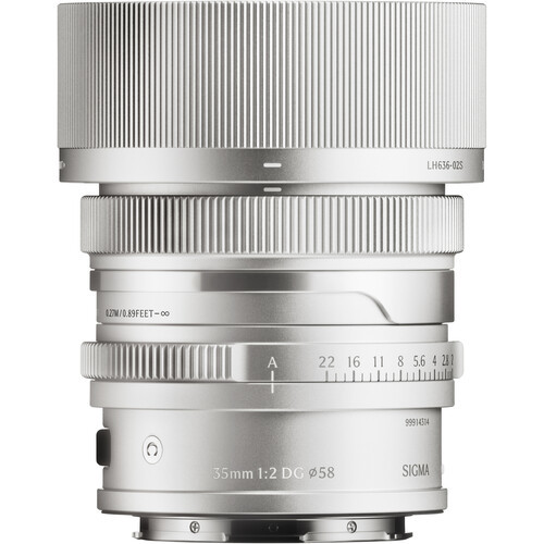 עדשה Sigma 35mm f/2 DG Contemporary for Leica L