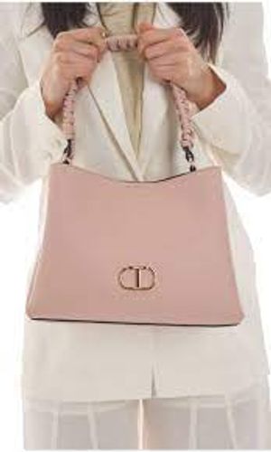 TWINSET Logo Plaque Top Handle Bag