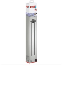 מתלה מגבות 2 זרועות אפור דגם MOON מבית TESA
