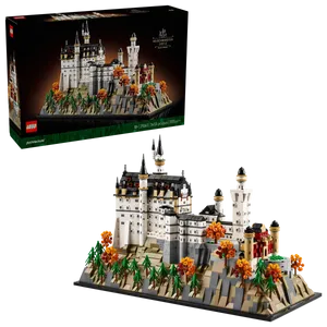 ארכיטקטורה - LEGO 21063 Neuschwanstein Castle