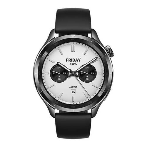 שעון ספורט חכם שיאומי דגם Watch S4 בצבע שחור